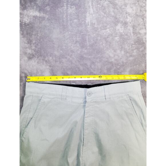 Hang Ten Shorts Men Sz 34 Gray Wharf Hybrid Chino Beach Swim Golf Ca18-23 - Picture 3 of 9